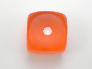 Chessex Borealis Frosted Orange w/White 16mm d6