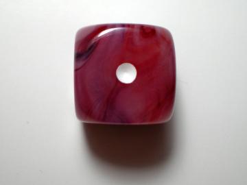 Chessex Phantom Cranberry w/White16mm d6