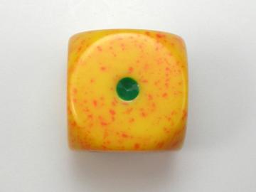 Chessex Speckled Lotus w/Green 16mm d6