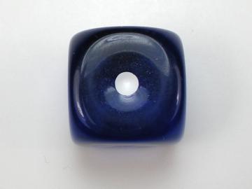 Chessex Translucent Blue w/White 16mm d6 Dice