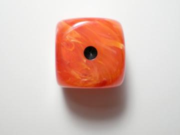 Chessex Vortex Orange w/Black 16mm d6