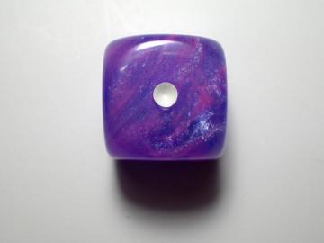 Chessex Wild Purple w/White 16mm d6