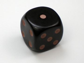 Game Master Brown w/Tan 16mm d6