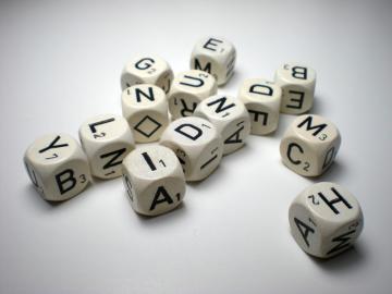 Haba Letter Dice - Buchstaben Wurfel