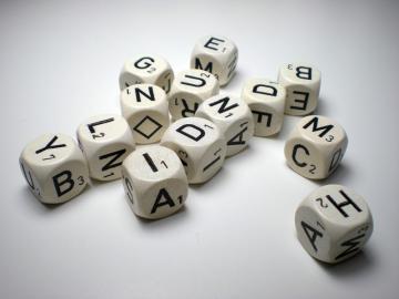 Haba Letter Dice - Buchstaben Wurfel