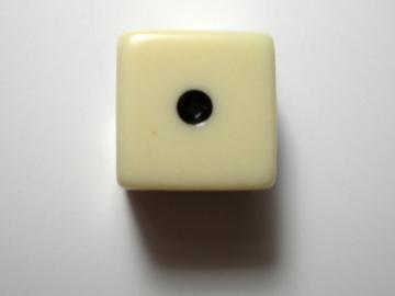 Koplow Games 3 Colors of Pips on Ivory 16mm d6 Dice