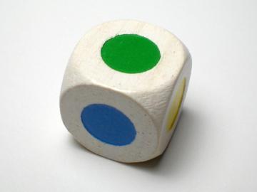 Koplow Games 6 Color Dot 16mm d6 Dice