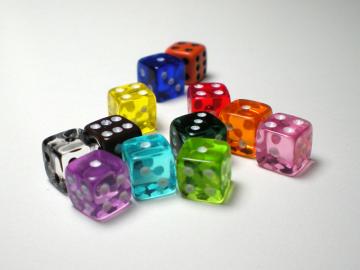 Koplow Games Assorted 5mm d6 Dice