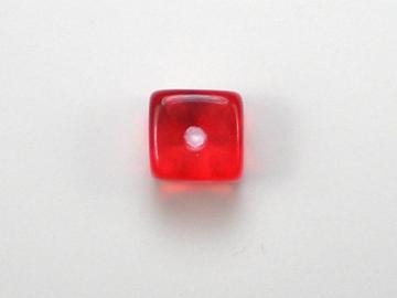 Koplow Games Translucent Red w/White 5mm d6 Dice