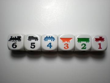 Koplow Games Train Dice Game