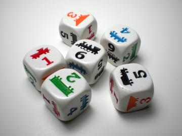 Koplow Games Train Dice Game